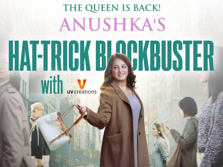 Actress Anushka Shetty scores hat trick blockbusters with UV creations