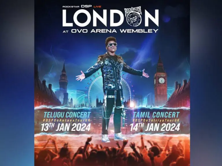 Devi Sri Prasad’s Telugu and Tamil live concerts in London