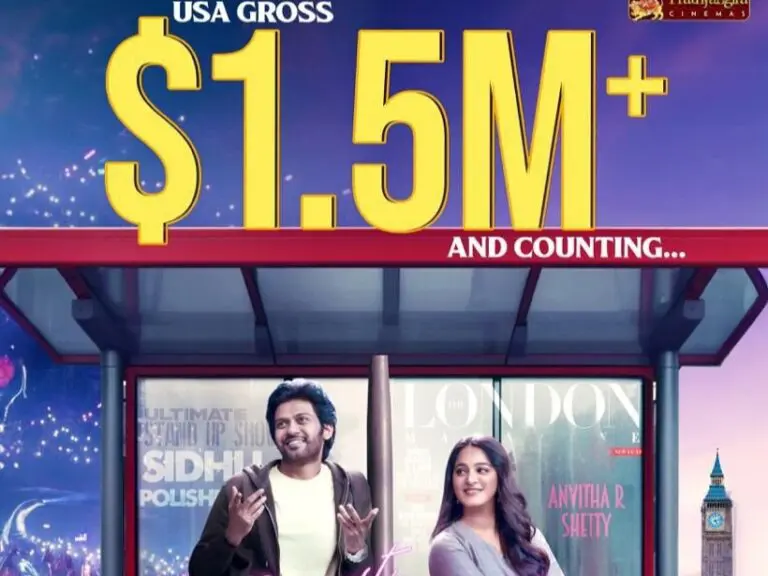Miss Shetty Mr Polishetty is rocking on the USA – Crosses 1.5M Mark