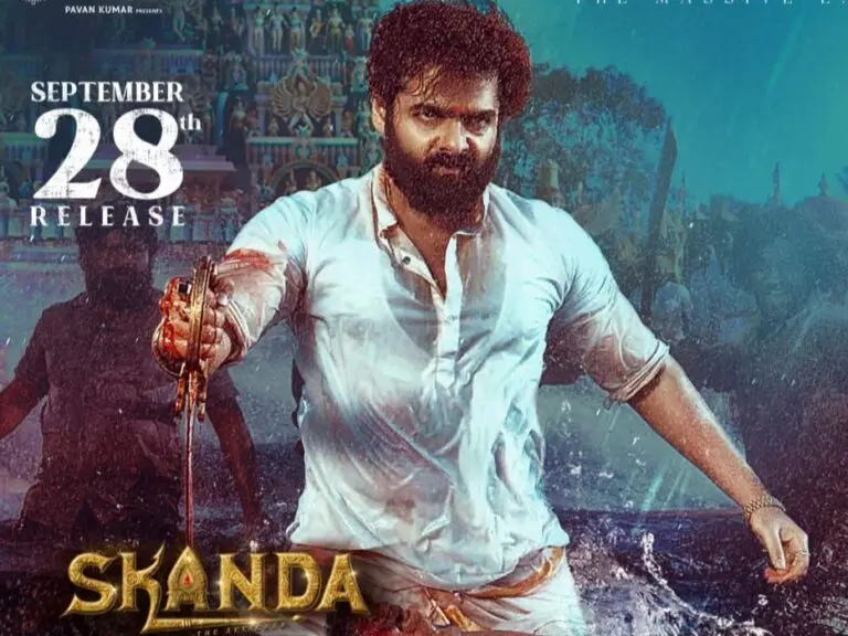 Mass entertainer Skanda USA premiers today in theaters