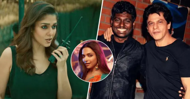 Actress Nayanthara upset and angry with Atlee over Jawan