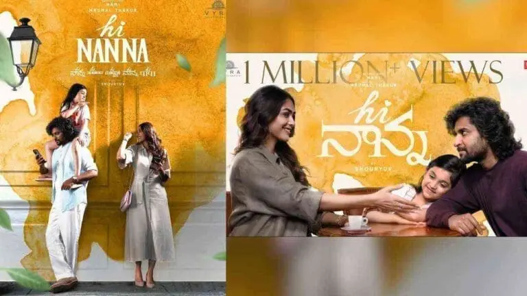 Nani – Mrunal Thakur’s Hi Nanna Musical gala begins soon