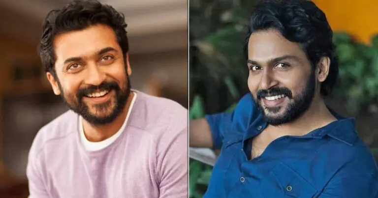 Karthi confirms a multistarrer with his brother Suriya