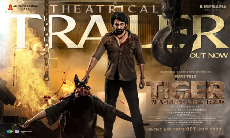 Tiger Nageswara Rao trailer is extraordinary, setting high expectations
