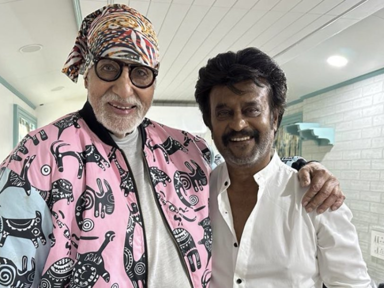 Amitabh Bachchan: I can’t compare with you, Rajinikanth