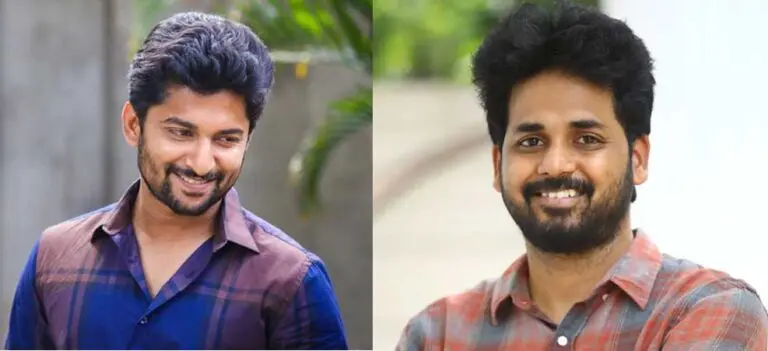 Nani officially confirmed the film with Vivek Athreya