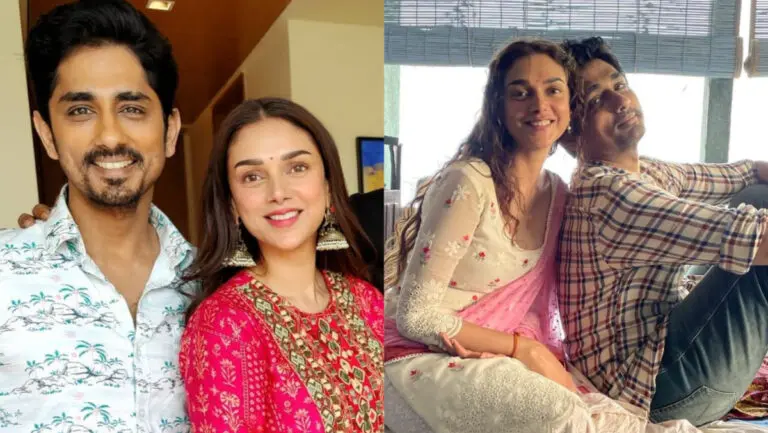 Siddharth officially calls Aditi Rao his partner