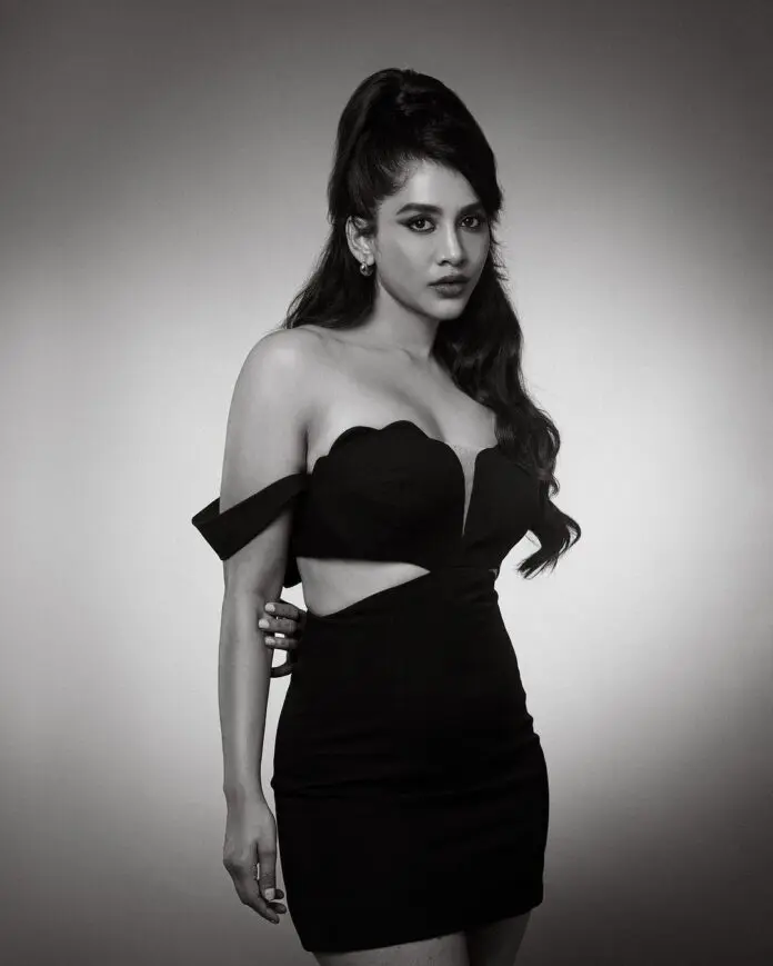 Nabha Natesh: Unveiling Style and Sophistication in Black Dress