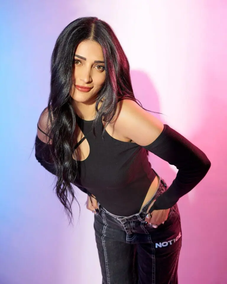 Shruti Haasan’s Photoshoot: A Blend of Comfort and Style