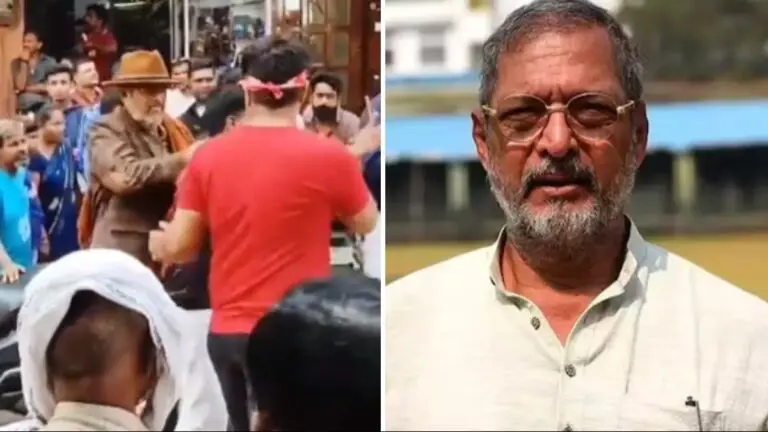 Nana Patekar slaps a fan and apologized
