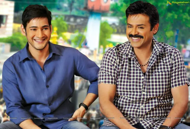 Mahesh Babu and Venkatesh caught playing cards