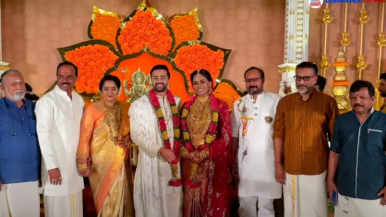 Actress Karthika tied the knot