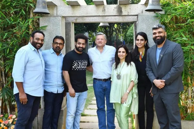 NTR hosts Netflix CEO Ted Sarandos and team for lunch