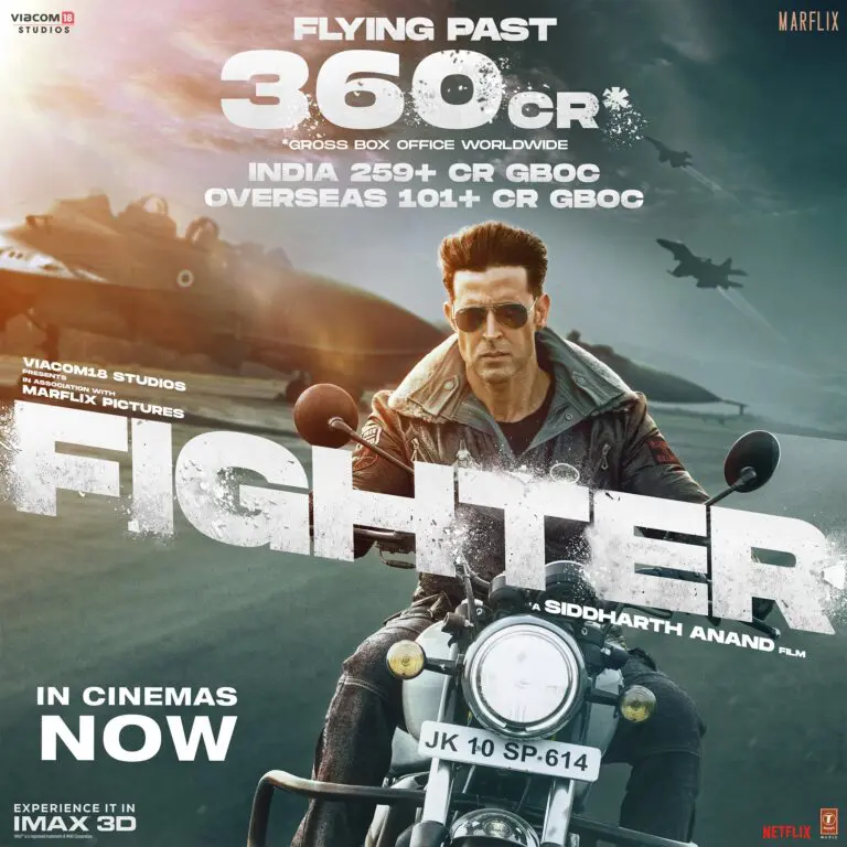 Fighter Enters the 100Cr Club in Overseas Markets