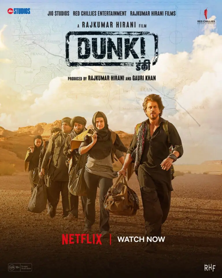 Dunki Scores Big on Netflix: Records Massive Viewership Numbers