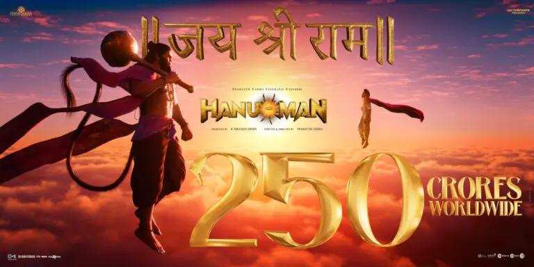 Hanu-Man 300 Cr: Chasing the Milestone