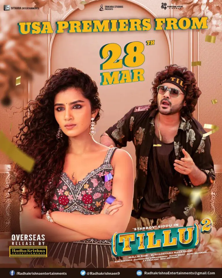 Tillu Square OTT streaming date and Box office collections