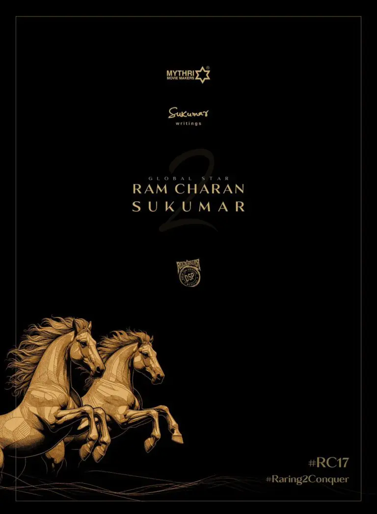 RC17: Ramcharan – Sukumar’s Film Details