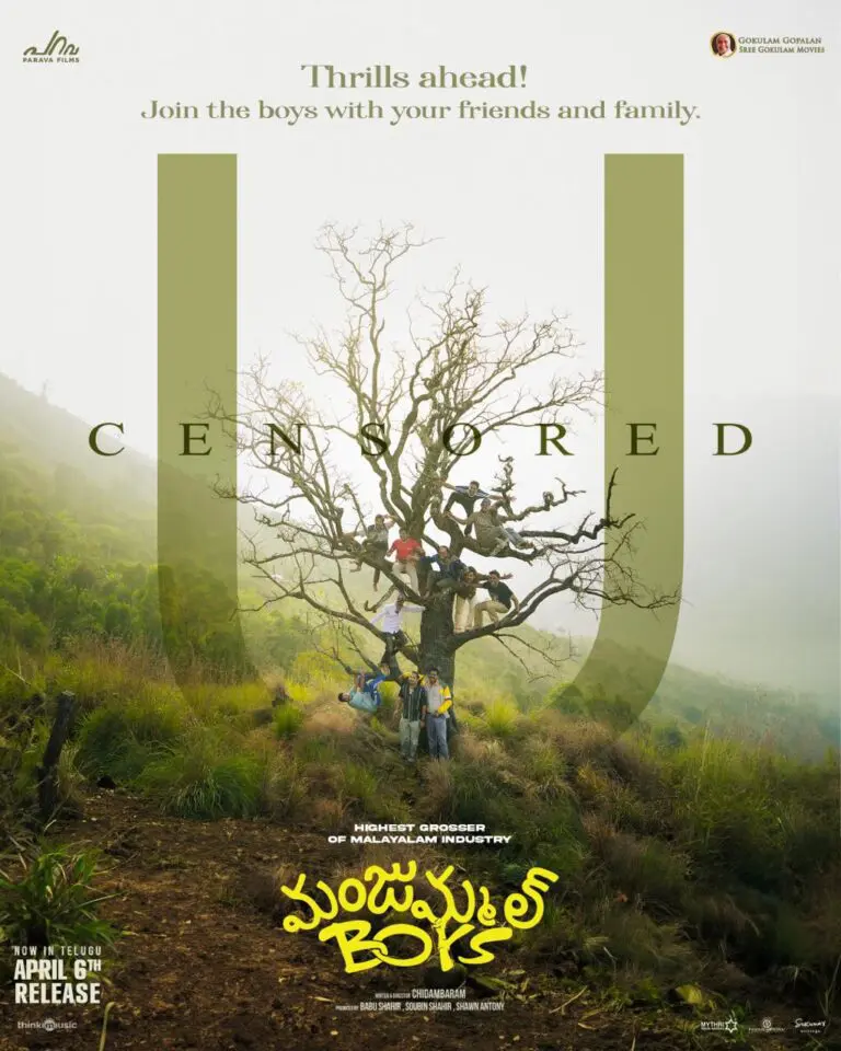 Manjummel Boys Telugu Version censor report
