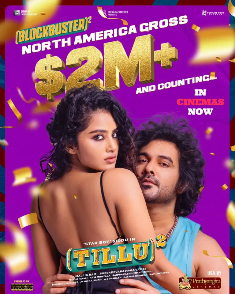 Tillu Square touches the $2M mark in USA