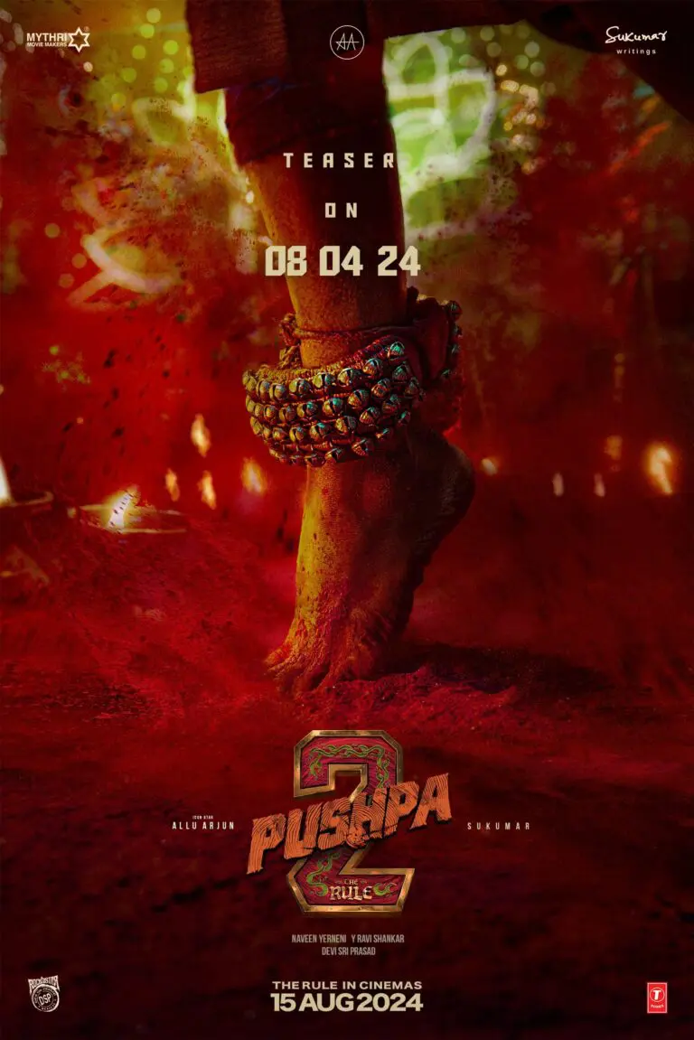 Pushpa 2: The Rule Teaser date announced