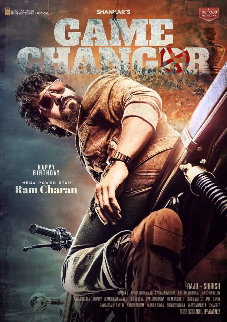 Ram Charan officially announces Game Changer’s release date