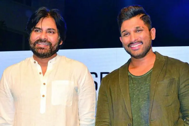 Allu Arjun Stands For Pawan Kalyan!