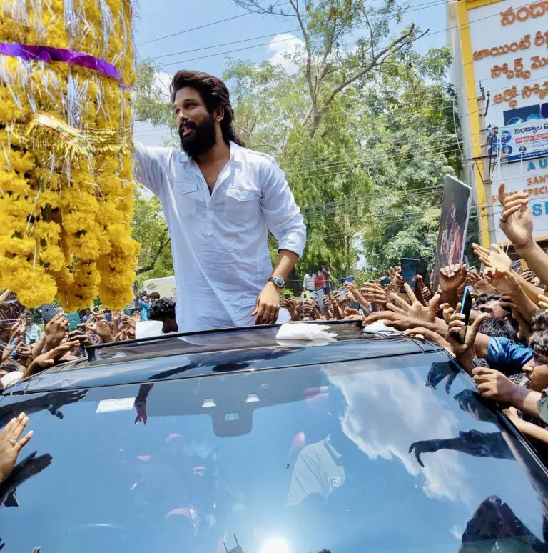 Allu Arjun campaigning for YSRCP MLA