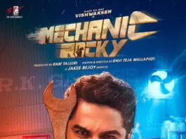 Vishwak Sen in 'Mechanic Rocky'.