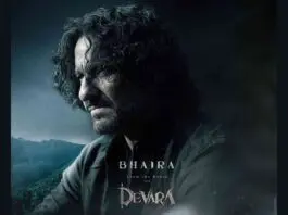 Saif Ali Khan as 'Bhaira' in Devara.