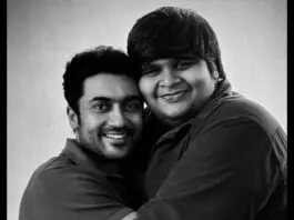 Suriya & Karthik Subbaraj (left to right)