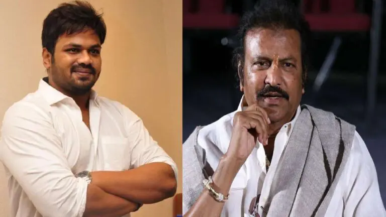 Mohan Babu releases audio clip against Manoj
