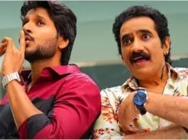 Venkataramana (Rao Ramesh) and Krishna ( Sundeep Kishan) are father and son. Ramana's wife dies giving birth to Krishna, leaving them longing for a woman's presence and a happy family life. To help with his son's marriage, Ramana plans to remarry. Krishna loves Meera (Ritu Varma) while Ramana pursues Yashoda (Anshu). The story follows how the couples unite and the challenges they face in their marriages. Sundeep Kishan and Rao Ramesh shine as father and son, boosting the comedy with their great chemistry. Ritu Varma and Anshu were okay. Murali Sharma's character had a humorous touch, and he excelled in it. Sreenivas Reddy, Raghu Babu, and Hyper Aadi deliver some laughs.