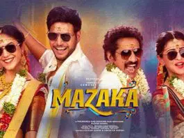 There are multiple factors that impacted the film: Low pre-release hype, and the songs did not work big, and releasing at this period where the students exams start next Monday, and a successful film Dragon in competition. Today being a weekday, the film completely went down at the box office, struggling to get a minimum occupancy in the theaters. Mazaka needs a miracle to become a hit at the box office.