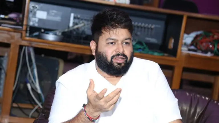 Thaman Reacts to Recent Backlash