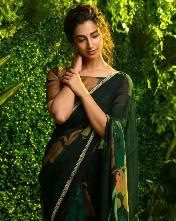 Meenakshi Chaudhary: Floral Grace in Green image 5