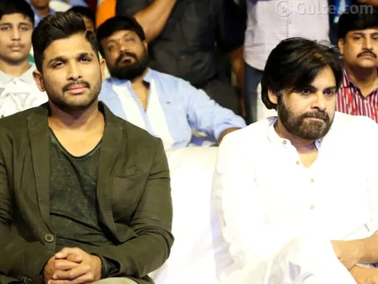 Allu Arjun Met Pawan Kalyan