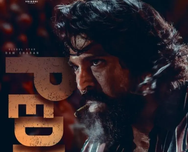 Peddi First Shot: Raw Rustic Ram Charan