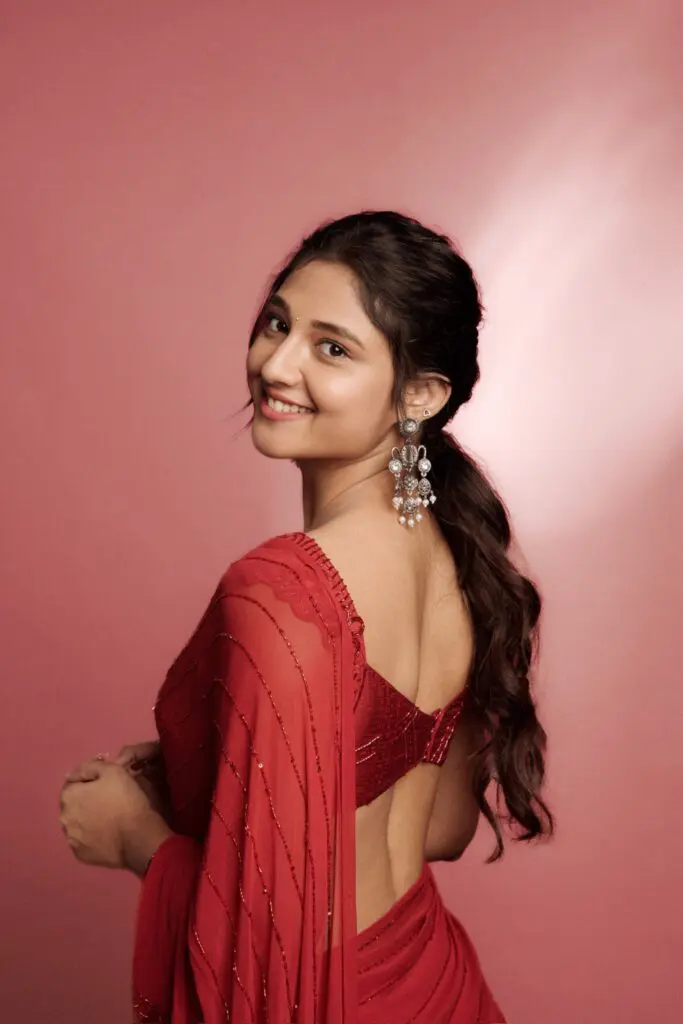 Mirai Girl Ritika Nayak Shines in Red image 0