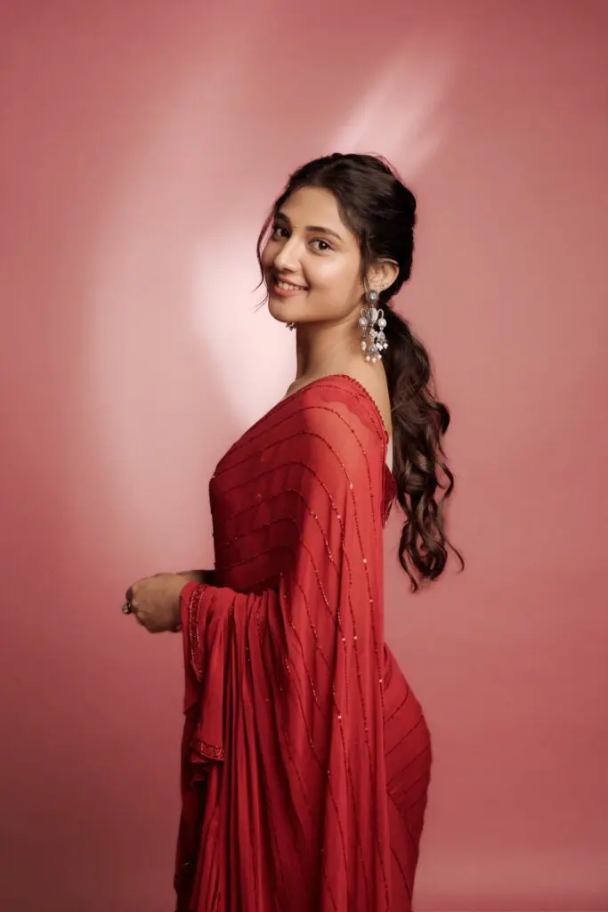 Mirai Girl Ritika Nayak Shines in Red image 3