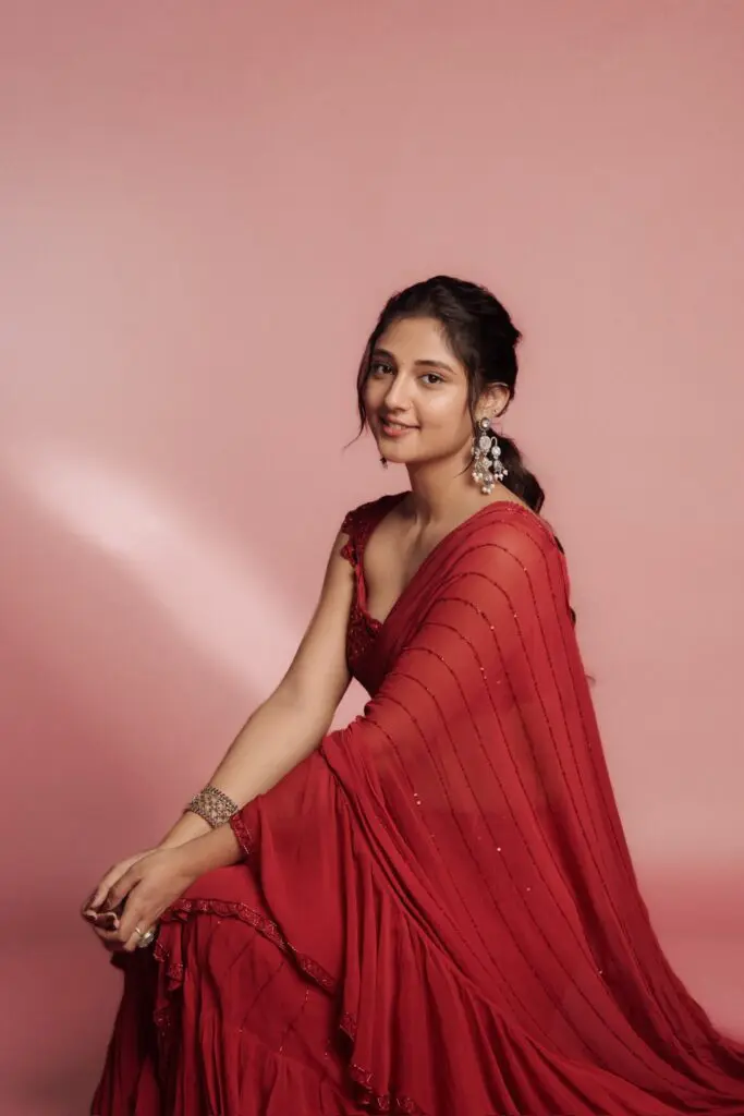 Mirai Girl Ritika Nayak Shines in Red image 5