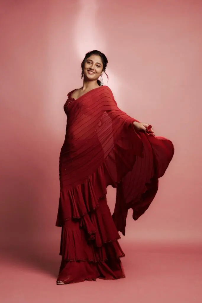 Mirai Girl Ritika Nayak Shines in Red image 6