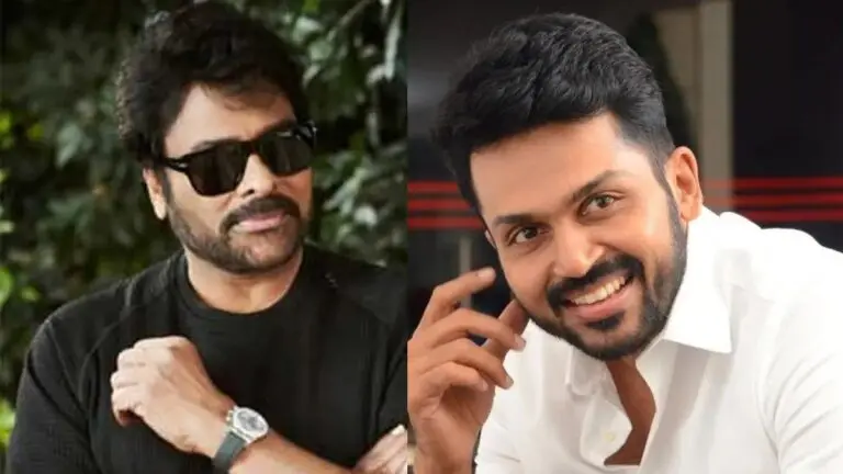 Karthi Not Part of Chiranjeevi’s Film