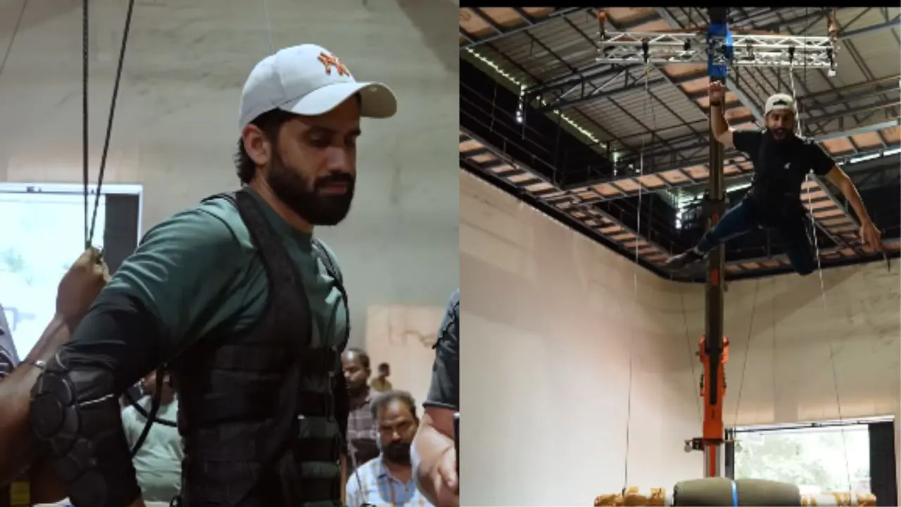 NC24 BTS Glimpse - Grand Sets, Intense Training and Epic Scale Revealed The makers of NC24, starring Naga Chaitanya, have released a striking BTS making video showcasing the film’s massive scale, grand sets built by production designer Sri Nagendra Tangala, and months of work by hundreds of technicians.