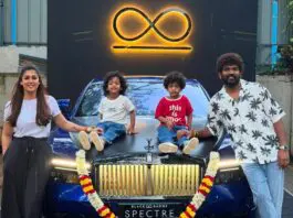 Vignesh Shivan gifts her wife, Nayanthara a Rolls Royce Car.
