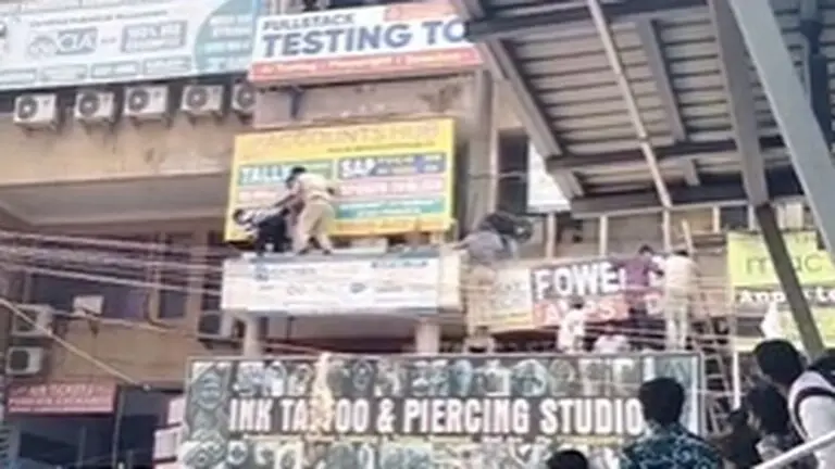 Shocking News: Fire Breaks Out in Ameerpet