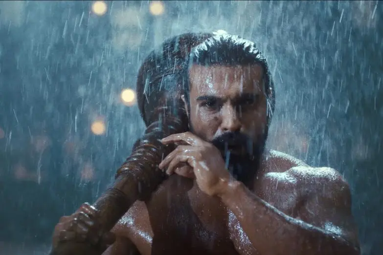 Ram Charan's Hanuman Jayanti poster fuels Peddi postponement rumors April 2 marks the auspicious day of Hanuman Jayanti, and Ram Charan shared a special post on his social media account, wishing everyone. He used the Pehelwan image from the film Peddi, but if we observe, there is no mention of the release date in his post.