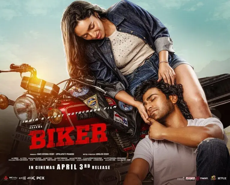Biker Premieres on April 2 at Premium Hyderabad Theatres
