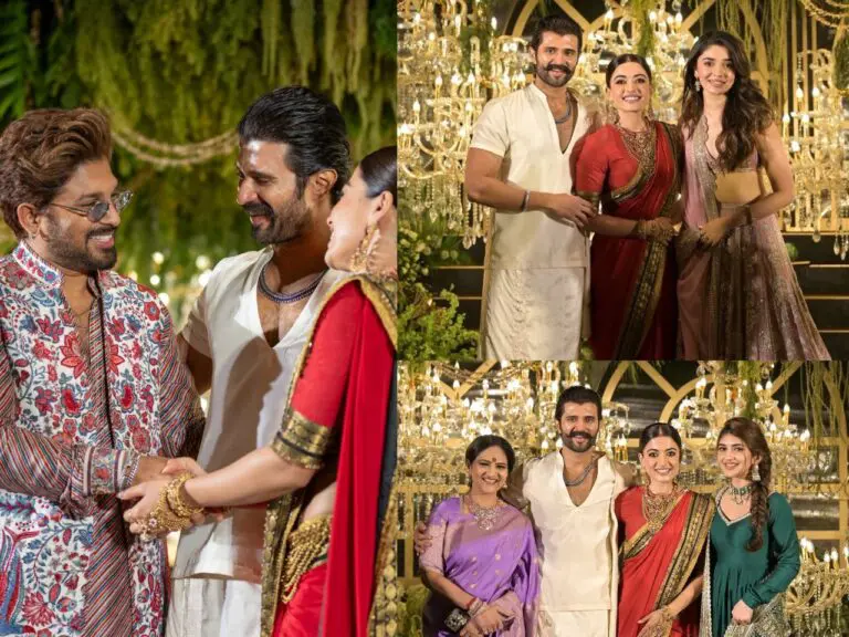 Vijay Devarakonda Rashmika Mandanna Virosh Wedding Reception Pics