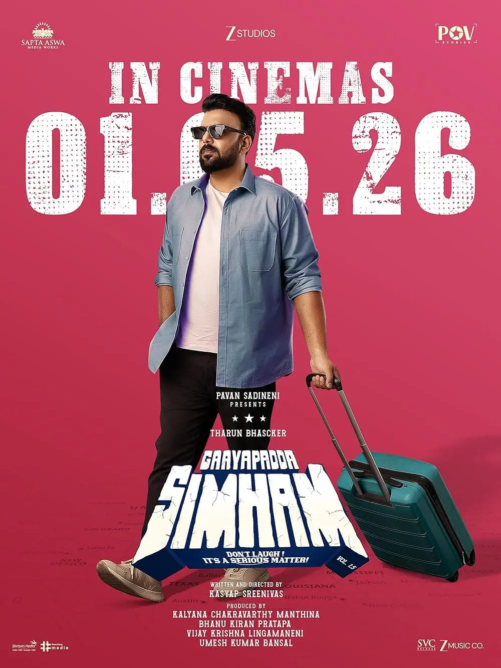 GaayaPadda Simham poster